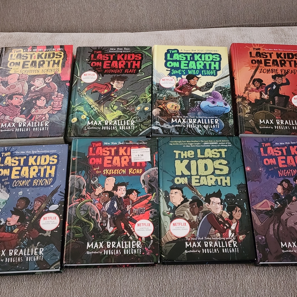 Rallier The Last Kids on Earth Hardcover Set - Green, Blue, Red Covers